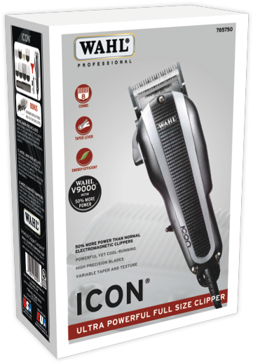 Wahl 8490-900 Icon Professional Hair Clipper Barber - Wahl Professional Senior Hair Clippers (565x525), Png Download