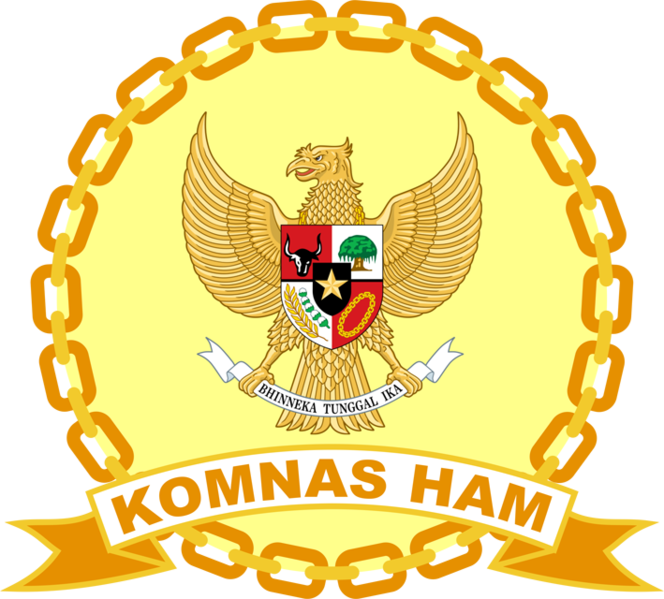 Logo Komnas Ham - Uu Pers No 40 Tahun 1999 (664x599), Png Download