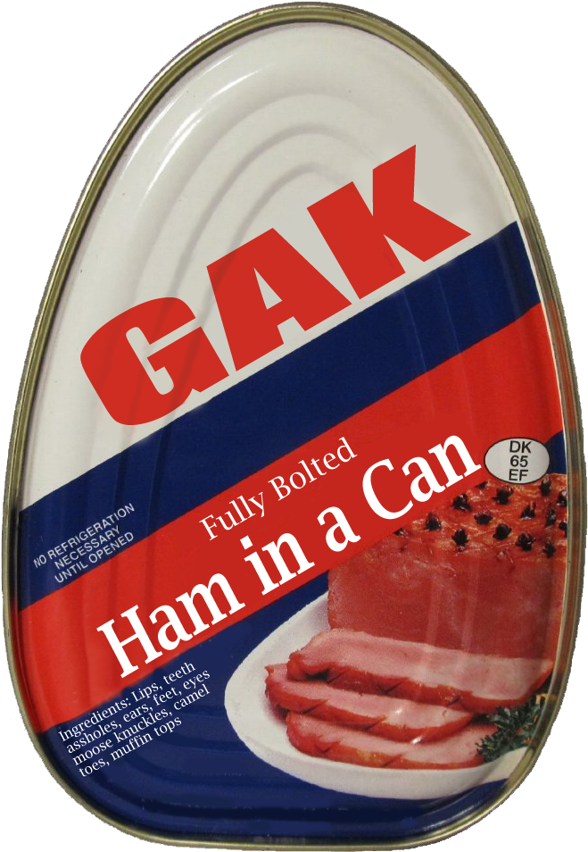 Ham In A Can (706x1028), Png Download
