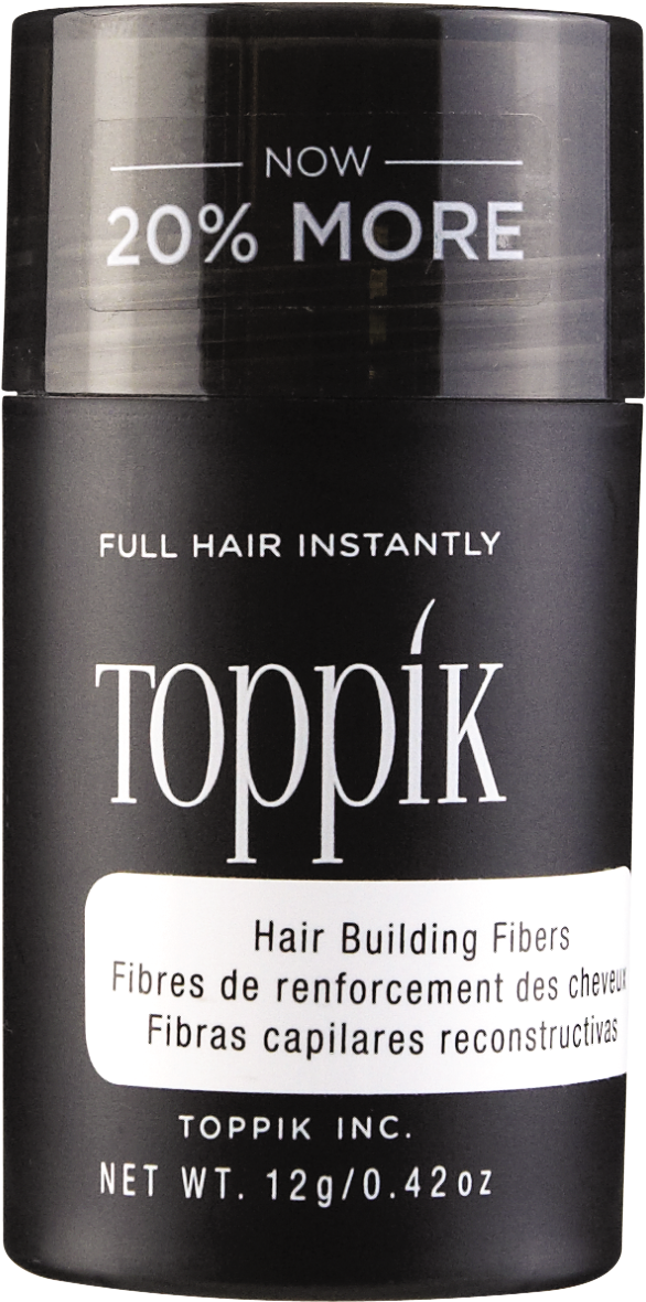 Toppik Hair Building Fibers, Medium Brown, .11 Oz (1500x1500), Png Download