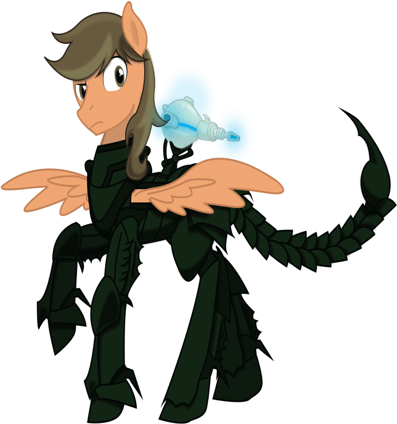 Autumn Leaf - Alien Fallout Equestria (1000x1000), Png Download