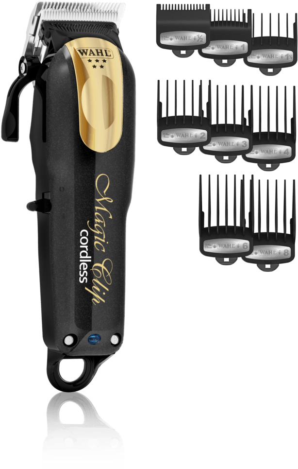 Wahl 5 Star Limited Edition Cordless Magic Clip Clipper - Wahl Magic Clip Black (733x1024), Png Download