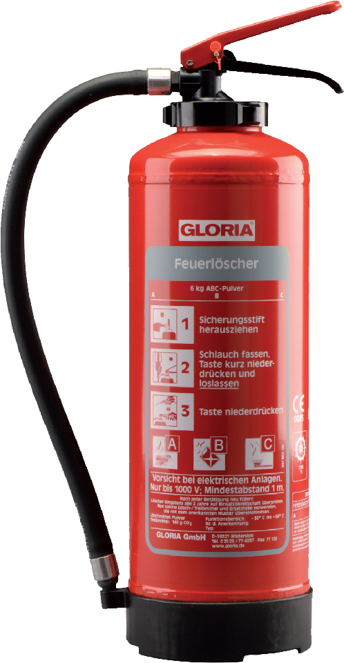 Portable Handheld Fire Extinguishers - Fire Safety Marine Products (610x1000), Png Download
