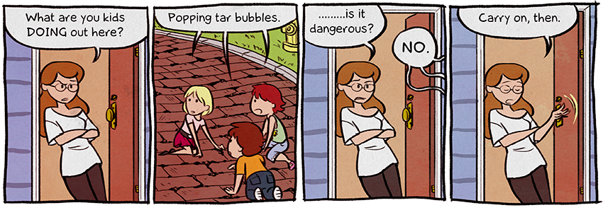 Popping Tar Bubbles - Tar (850x297), Png Download