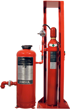 Dry Chemical Piped - Argus Dry Chemical System (450x450), Png Download