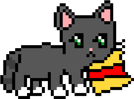 Fat Cat - Rolling Stones Punto Croce (490x470), Png Download