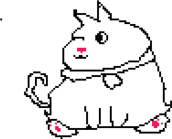 Fat Cat Oc - Cartoon (1200x1200), Png Download