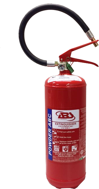 Fire Extinguisher, 4 Kg, Abc Powder, Stored Pressure, - Abs Fire (480x640), Png Download