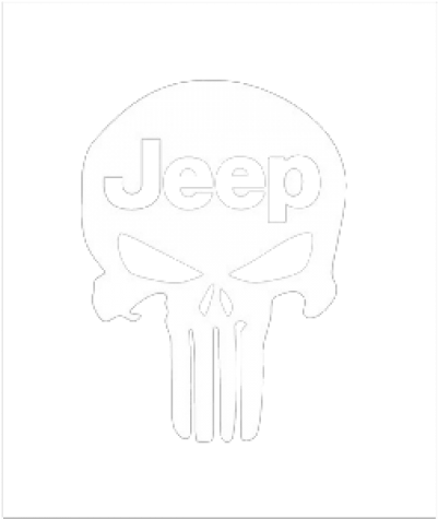 Punisher Jeep (600x475), Png Download