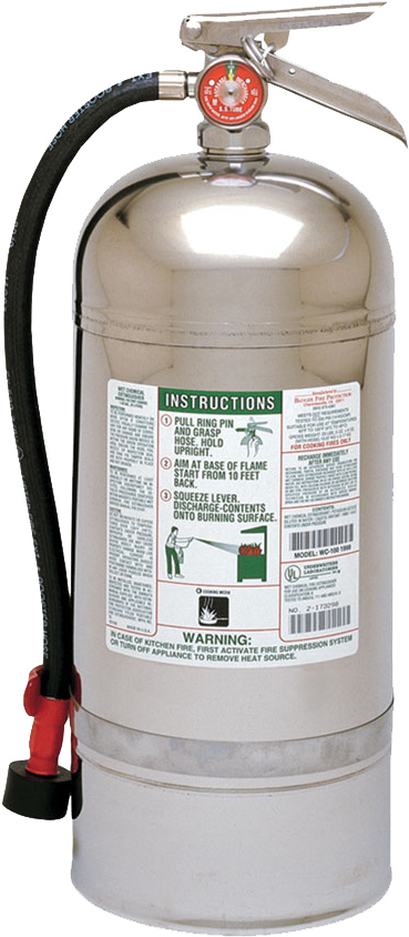 Kidde Kitchen Class-k Fire Extinguishers - Fire Extinguisher Water Type (900x900), Png Download