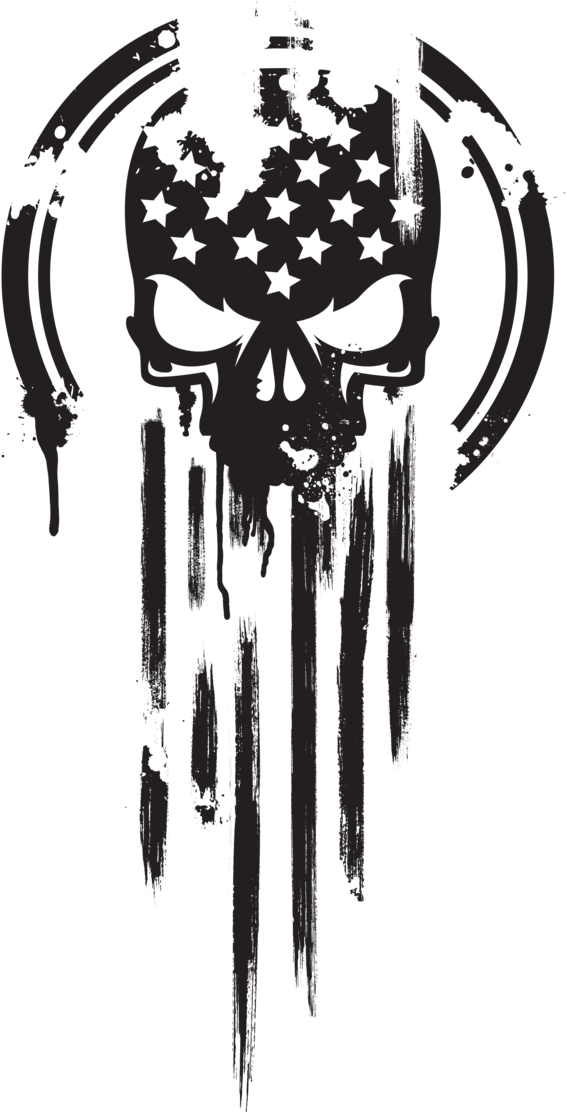 Punisher Skull Design 12318 (1000x1111), Png Download