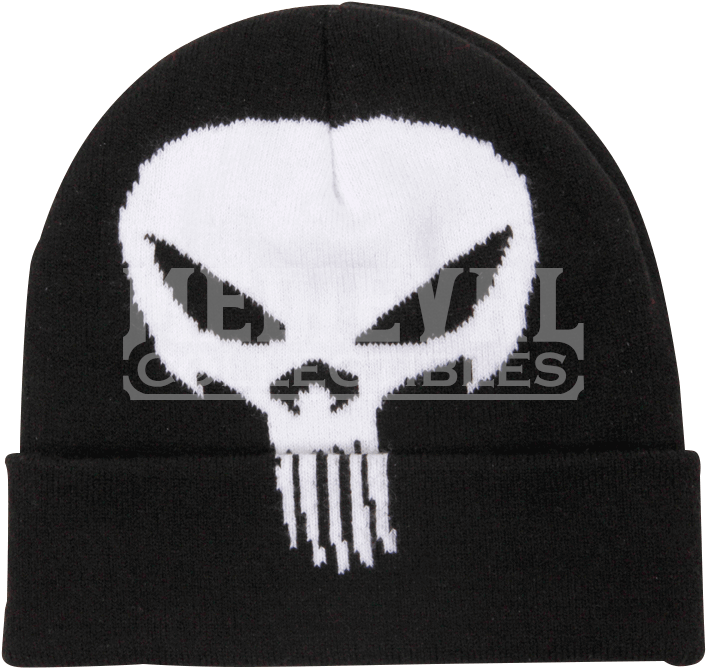 Marvel Punisher Beanie - Punisher Marvel Punisher Costume Beanie Hat 292132 (705x705), Png Download