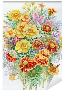 Watercolor Flower Collection - Watercolor Painting (400x400), Png Download