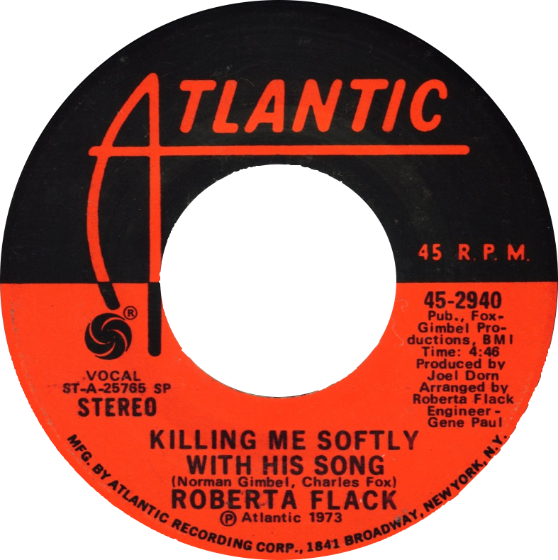 Killing Me Softly With His Song By Roberta Flack Us - Frida I Know There S Something Going (597x599), Png Download
