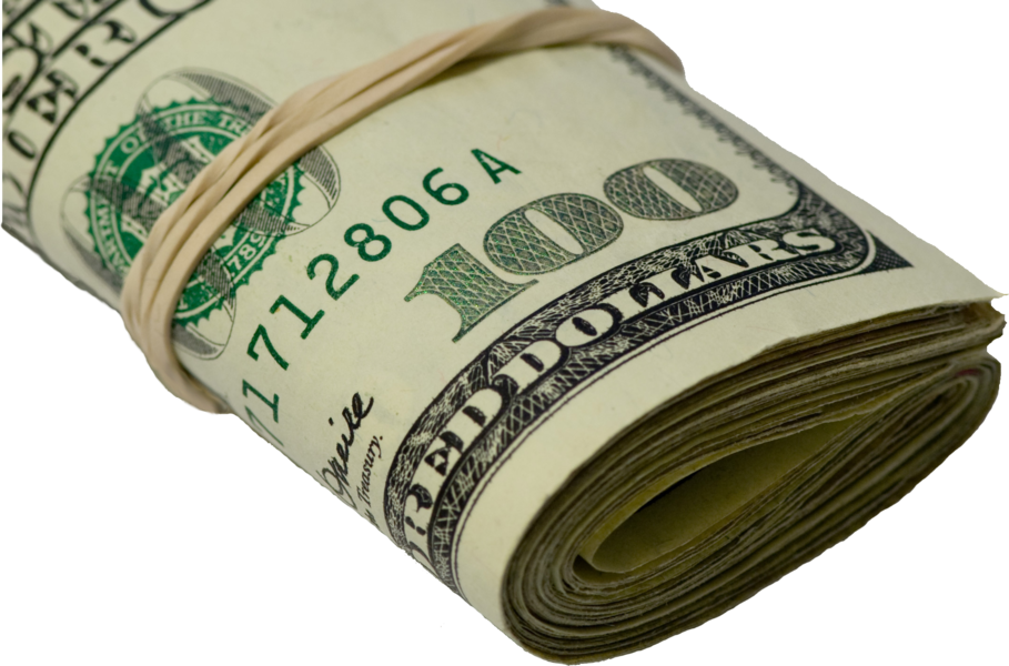 Share This Image - Money Rubber Band Png (909x600), Png Download