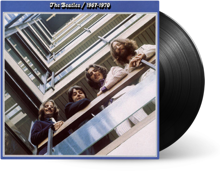 1967-1970 Album Vinyl - 1967-1970 (blue Album) (1024x1024), Png Download