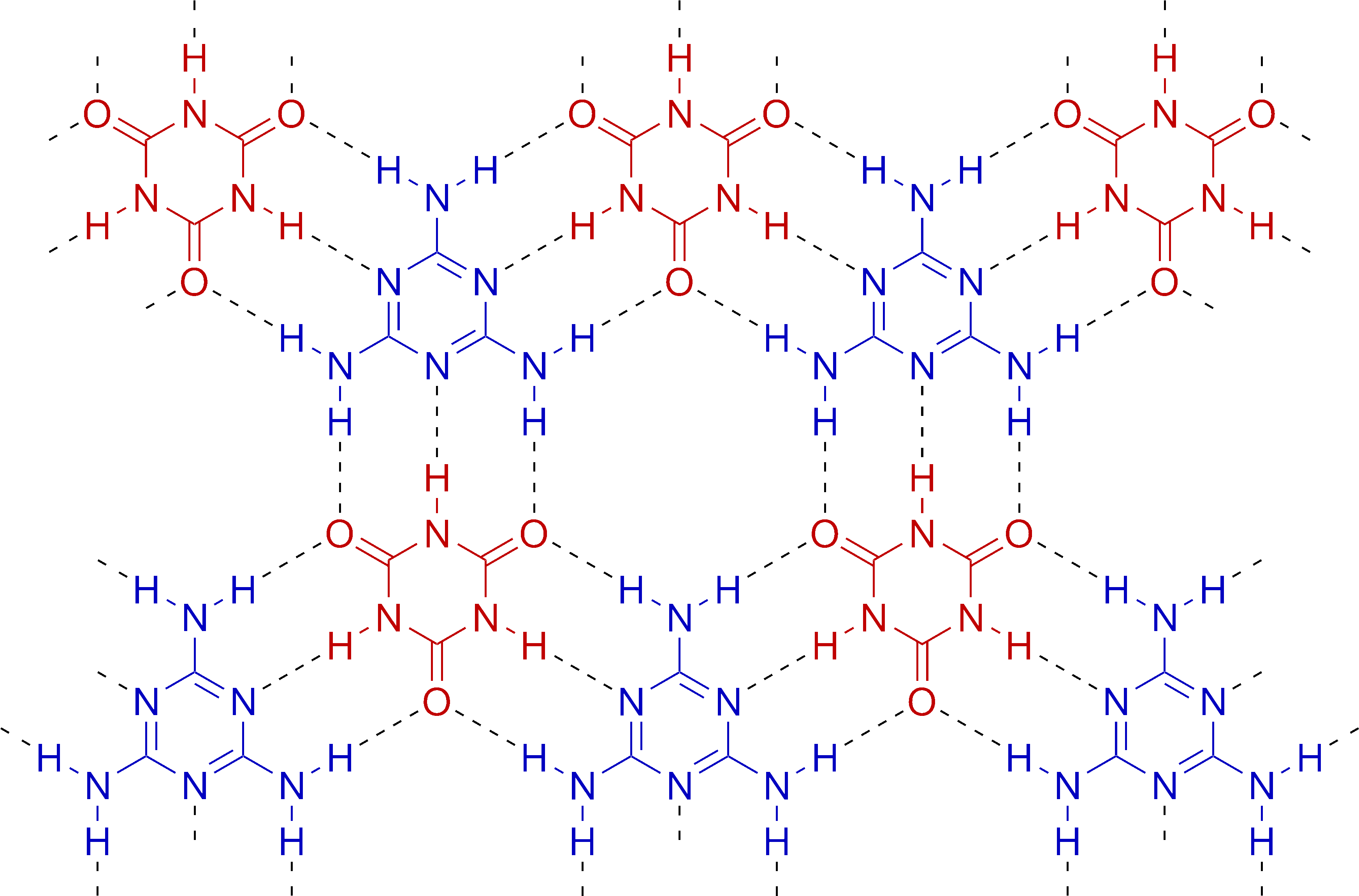 Polycyclic Aromatic Hydrocarbons - Cyanuric Acid (3652x2463), Png Download