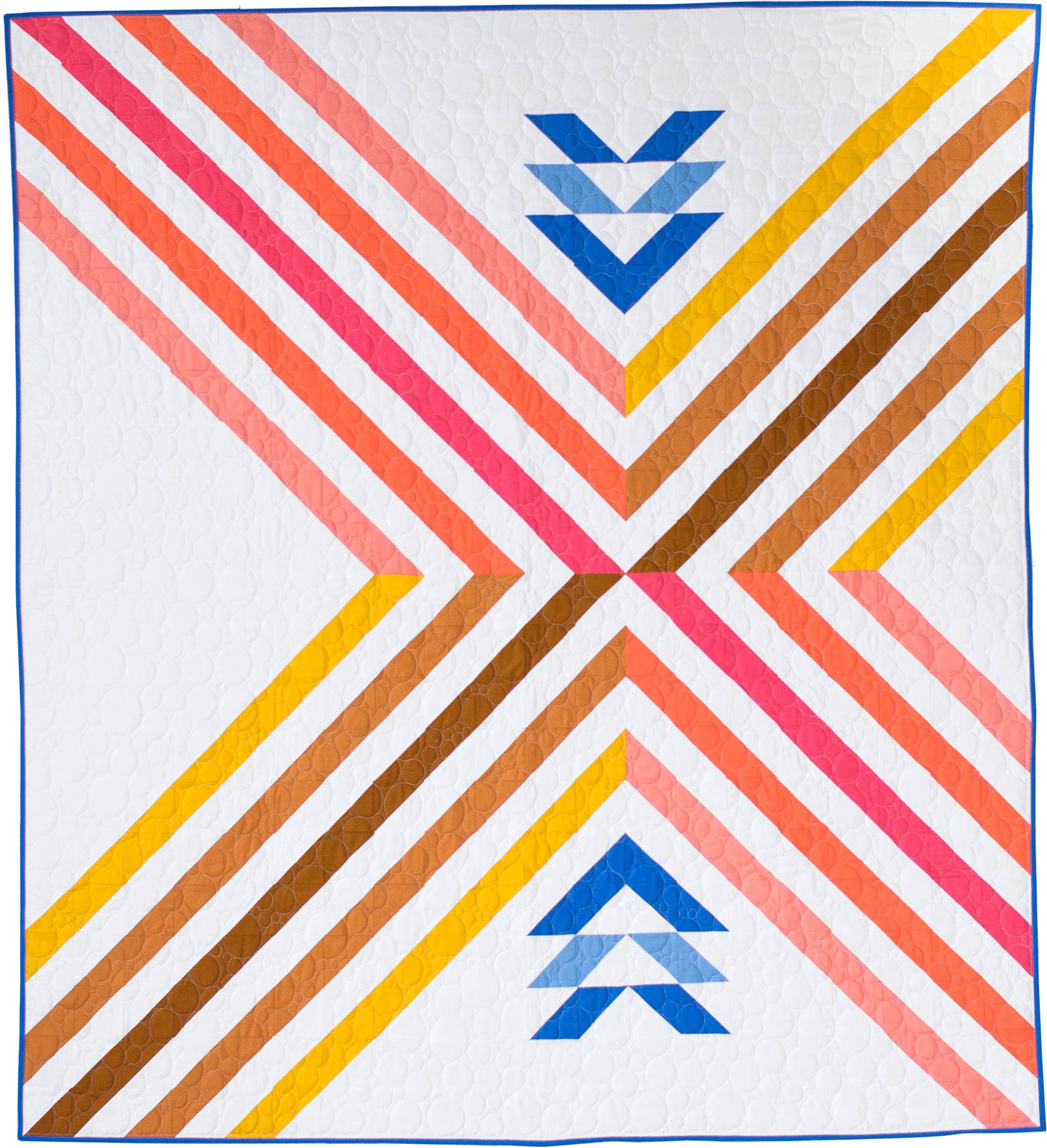 Stripe Crossing Quilt Pattern - Stock Exchange (1843x2048), Png Download