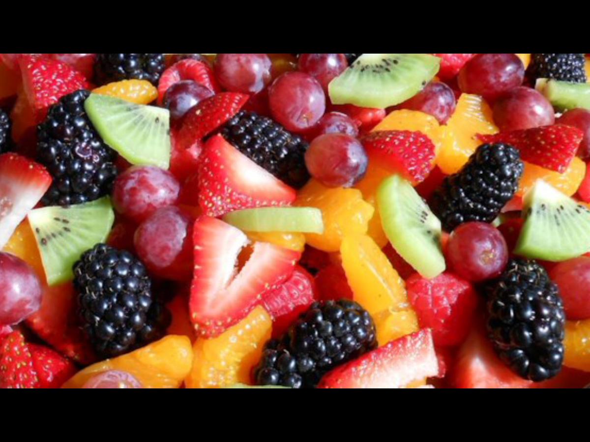 Fresh Fruit Salad - Summer Fruit Salad (1200x899), Png Download