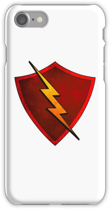 Red Shield With Lightning Bolt By Chunga - Billie Eilish Phone Case (500x667), Png Download