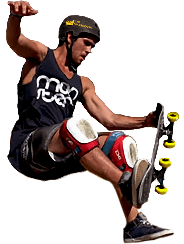 Flying Skater - Dribble Basketball (932x1130), Png Download