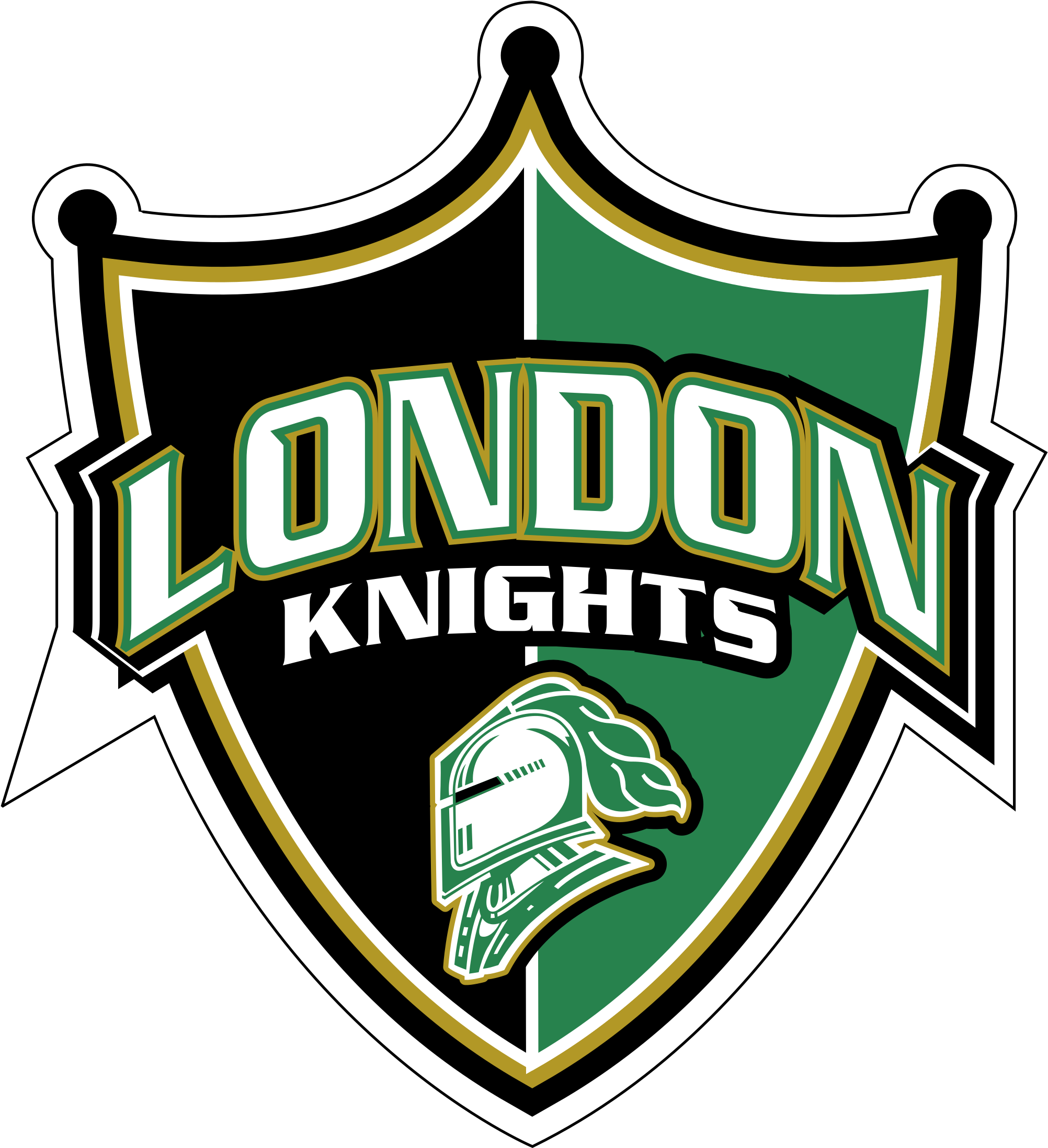 London Knights Logo Png Transparent - New Milford Knights Logo (2400x2400), Png Download