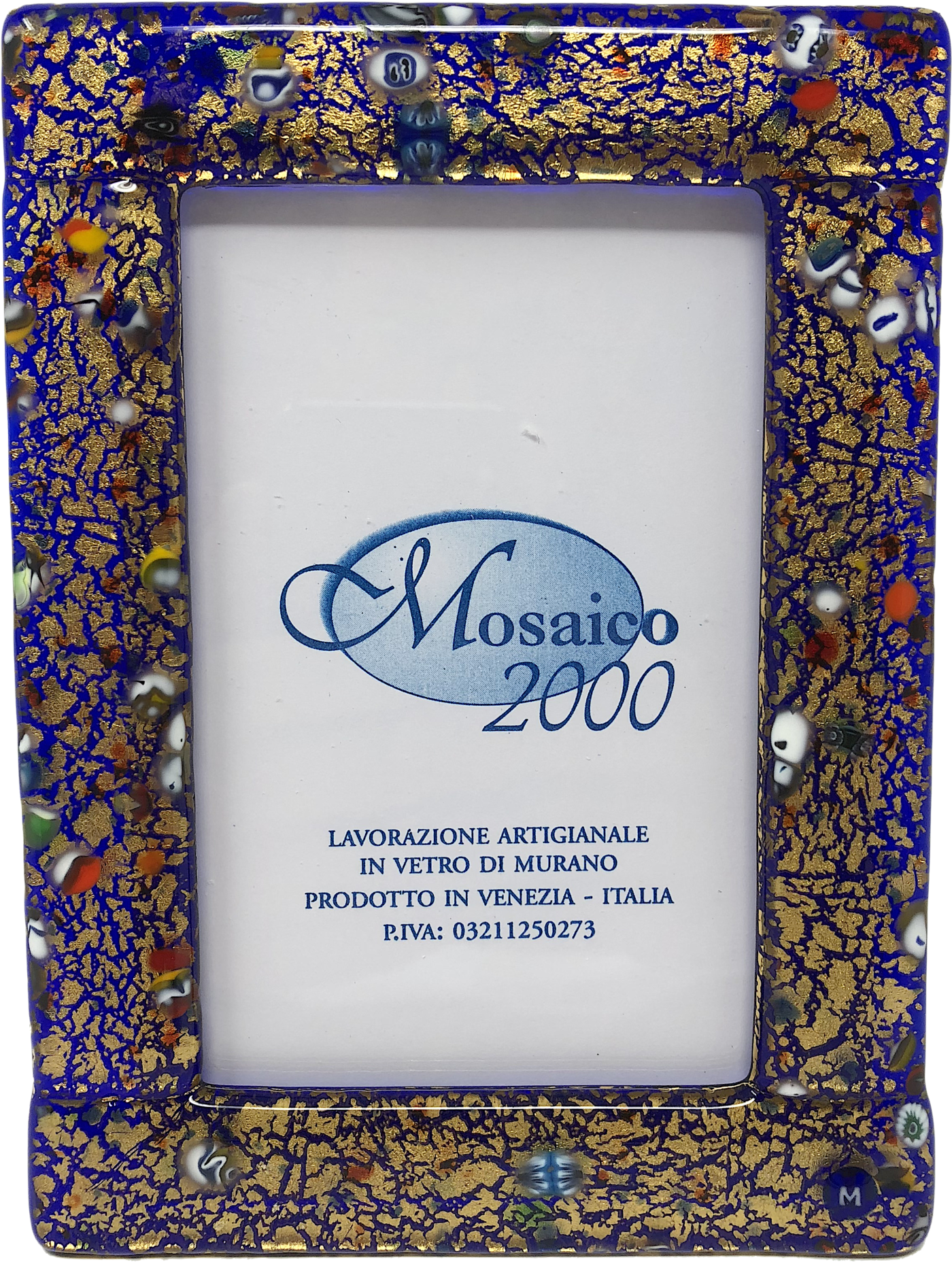 Load Image Into Gallery Viewer, Murano Glass Frame - Picture Frame (1614x2048), Png Download