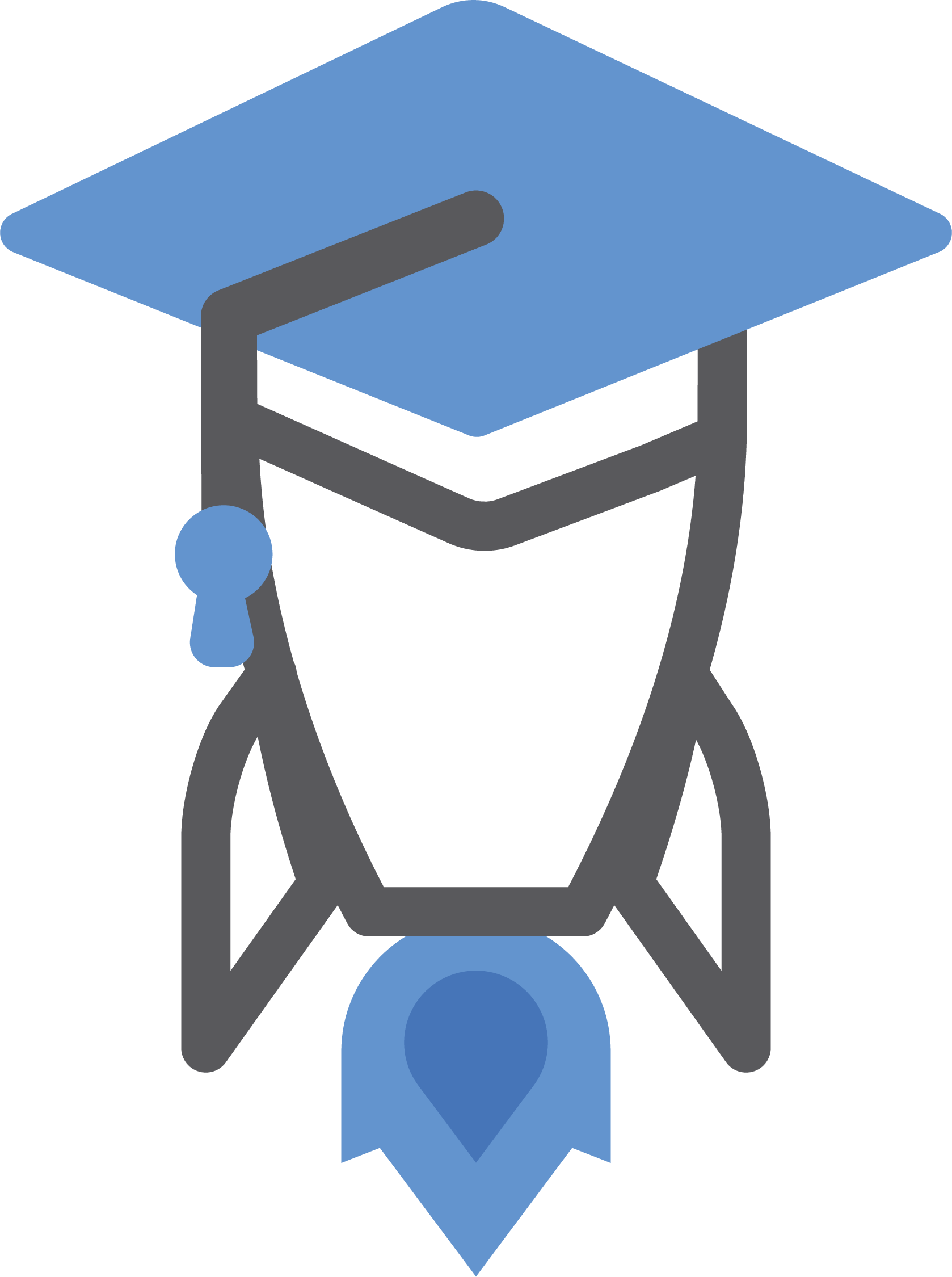 Student - Graduation Student Clipart (1678x2250), Png Download