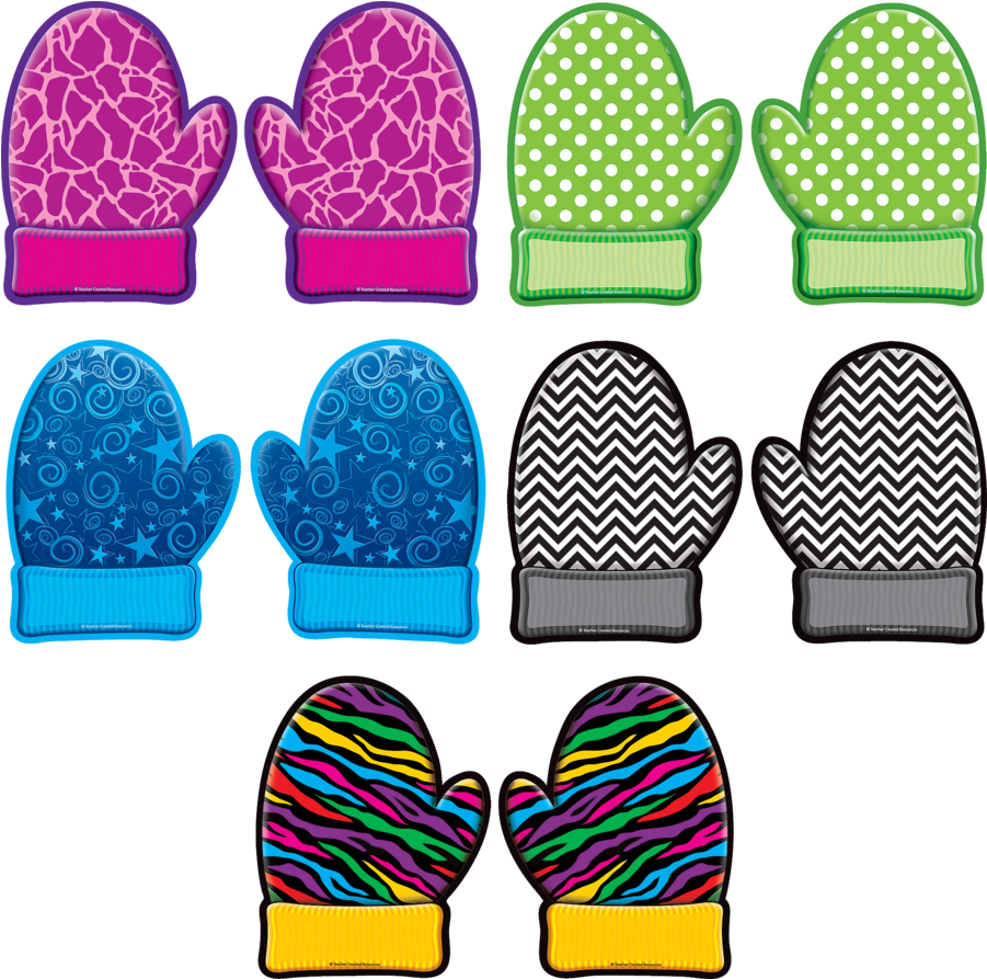 Tcr5416 Mittens Accents Image - Beanie (900x900), Png Download