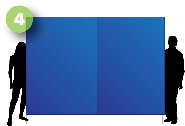 Finally, Stand The Banner Upright - Silhouette (661x481), Png Download