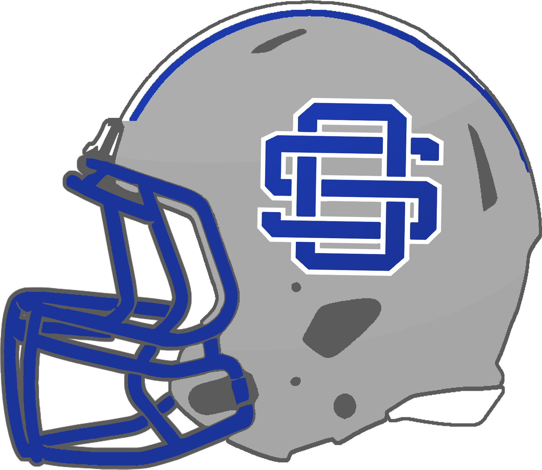 Mississippi High School Football Helmets 6a - Kemper County Wildcats Logo (1800x1565), Png Download