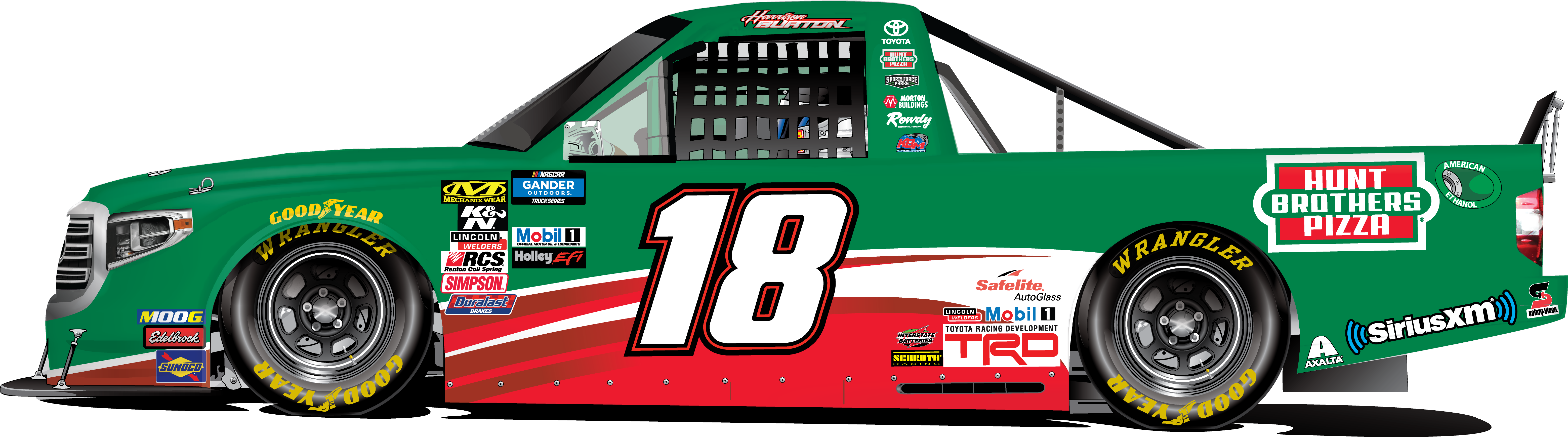 Driver, No - Race Car (6761x1883), Png Download