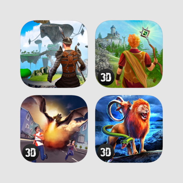 Fantasy World Games 12 - Golden Lion Tamarin (630x630), Png Download