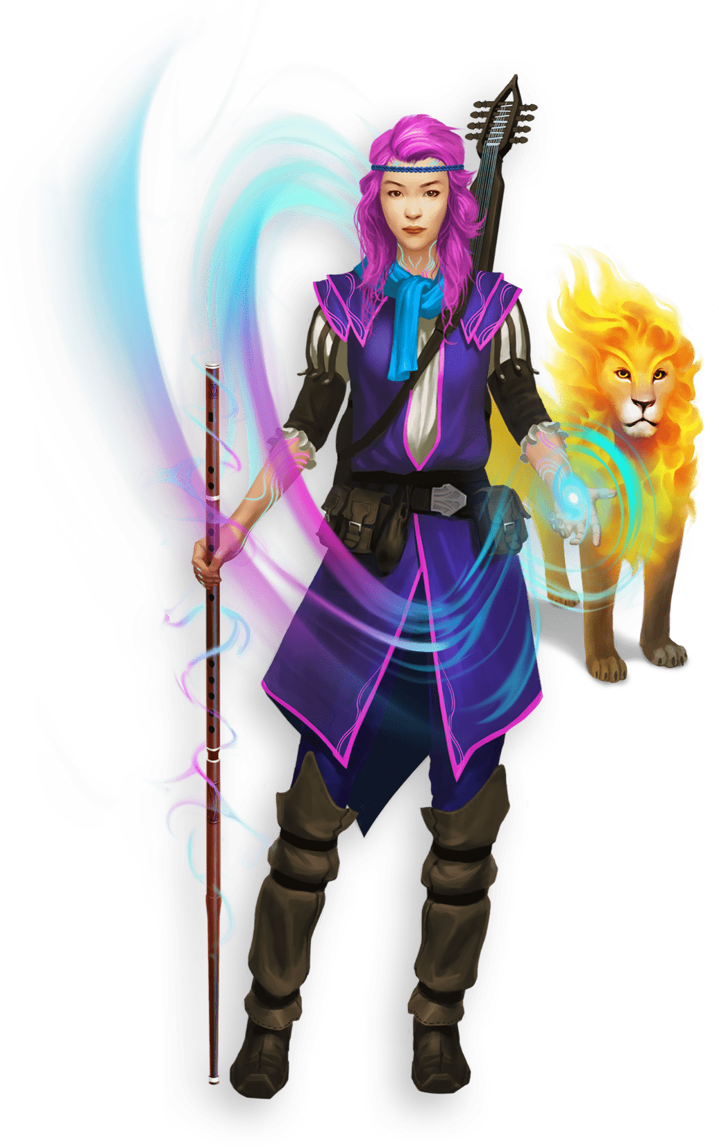 A Classcraft Quest A Healer With Her Pet A Warrior - Healer Classcraft (1036x1652), Png Download