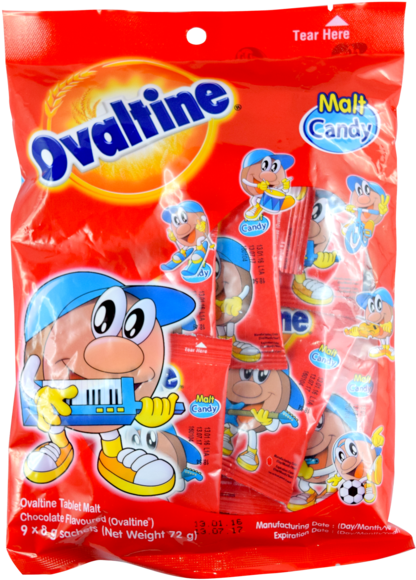 Ovaltine Candy Single Pack (600x600), Png Download