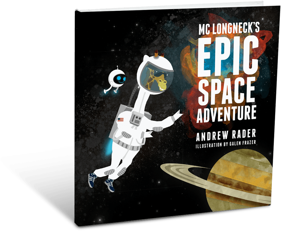 Mc Longneck's Epic Space Adventure Paperback - Flyer (1000x825), Png Download