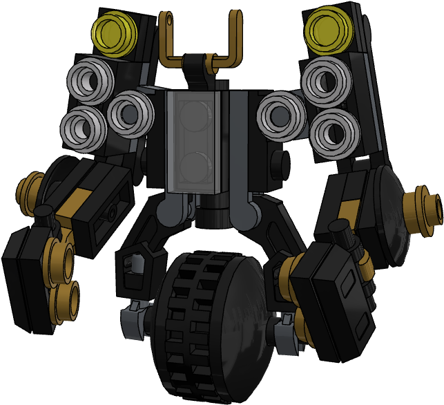 Upgraded Quake Mech - Garma Mecha Man Poster (1526x710), Png Download