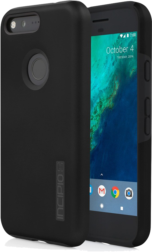 Incipio Dualpro Black Google Pixel Xl Protective Hard - Samsung Galaxy (1000x1000), Png Download