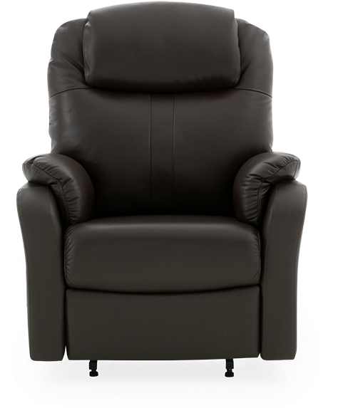 Image For Dark Brown Reclining And Battery Motorized - Recliner (519x804), Png Download