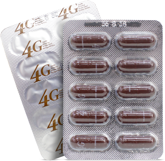 4g Dietary Supplement Capsule - Pill (868x1010), Png Download