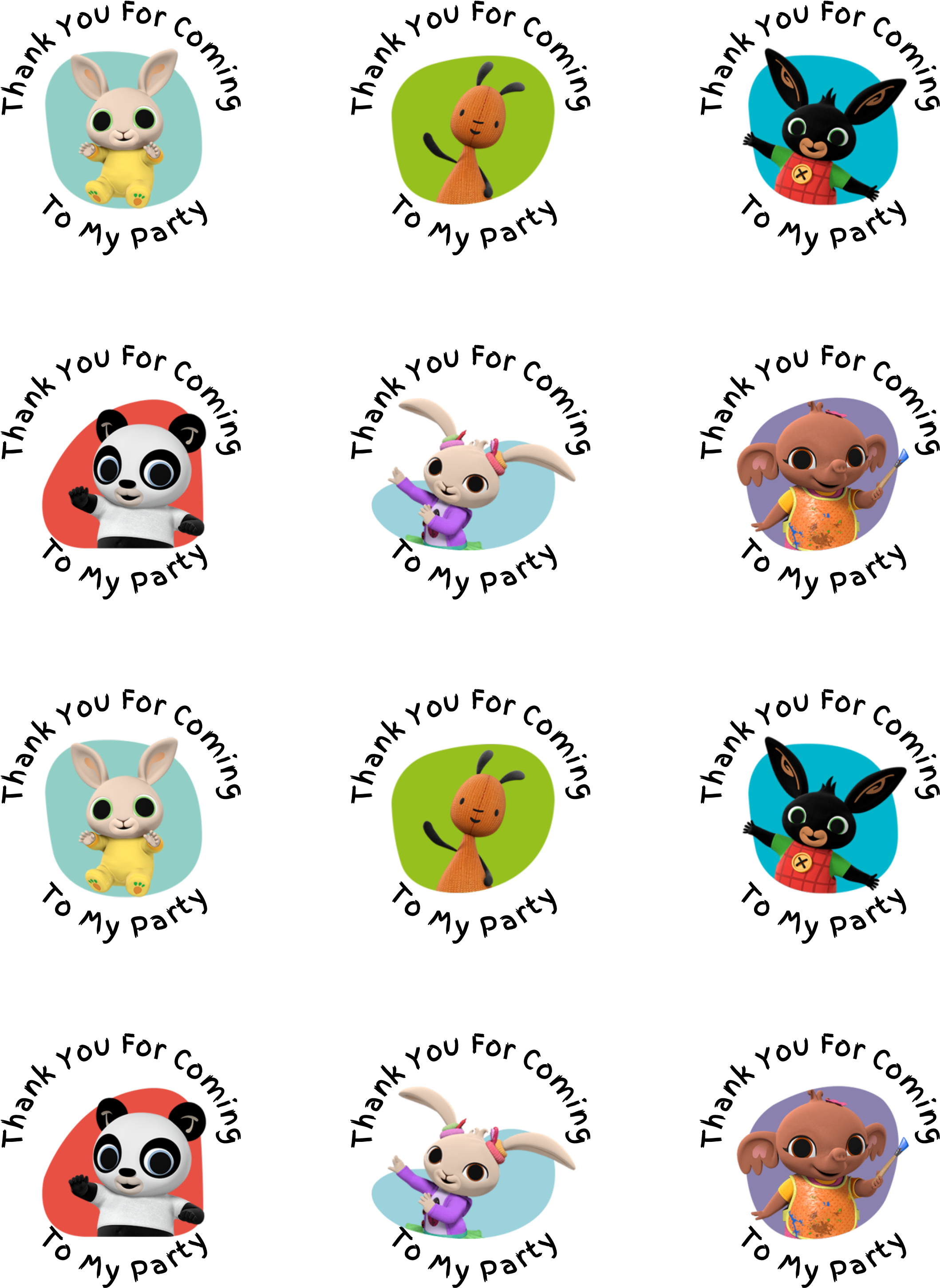24 Bing Stickers (2118x2900), Png Download
