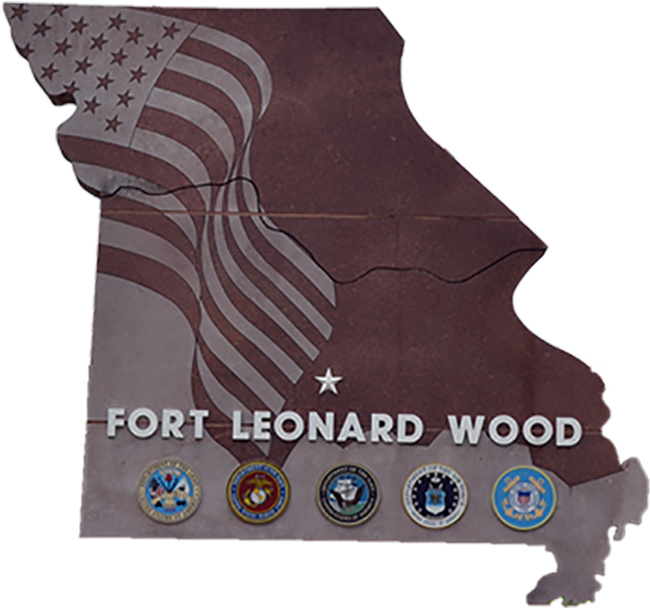 Home Of The Maneuver Support Center Of Excellence - Fort Leonard Wood Mo (662x607), Png Download