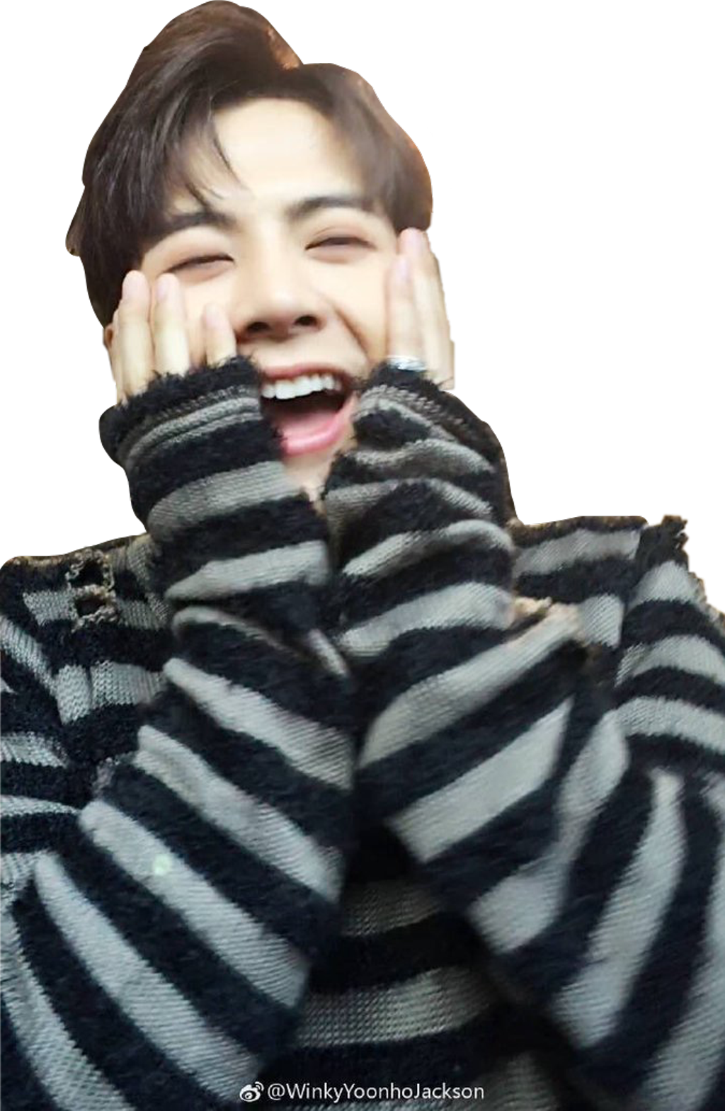 #got7 #jackson #jacksonwang #jacksongot7 #got7jackson - Jackson Wang Black And White (1024x1569), Png Download