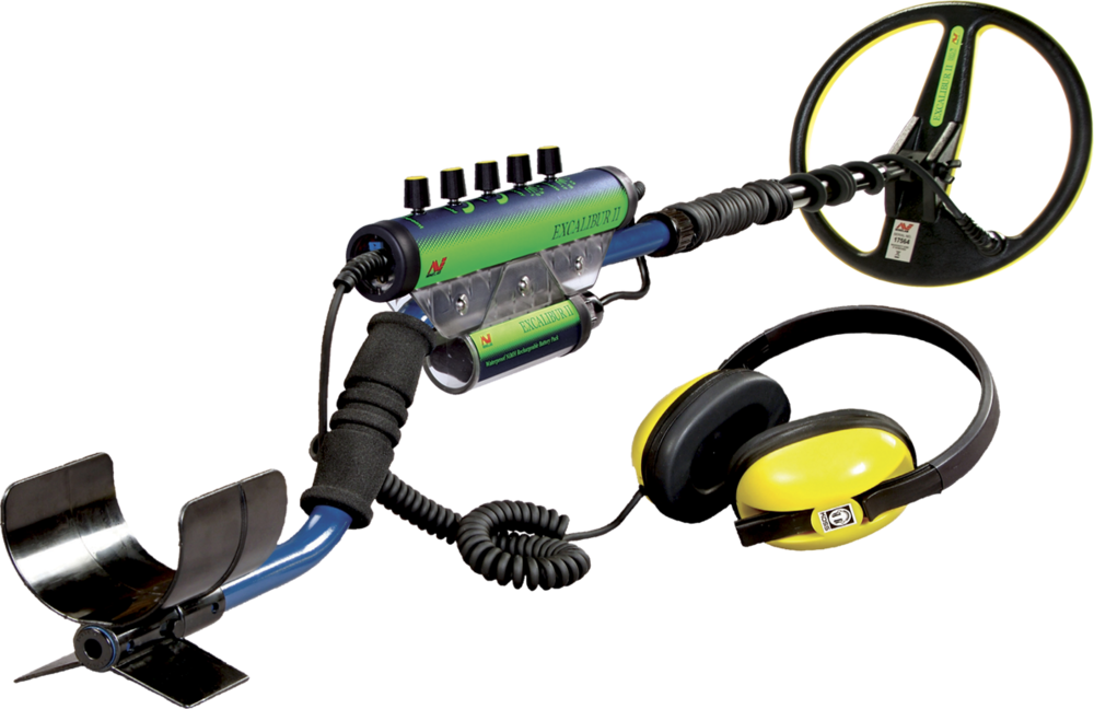 Excalibur Ii Fitted With - Underwater Metal Detector (1000x648), Png Download