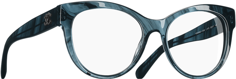 La Nueva Colección De Gafas Chanel Para 2017 Refleja - Transparent Material (846x500), Png Download