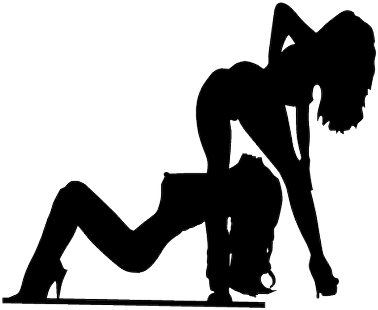 65239 Jdm Sexy Chicks - Naked Lady Sticker (800x800), Png Download