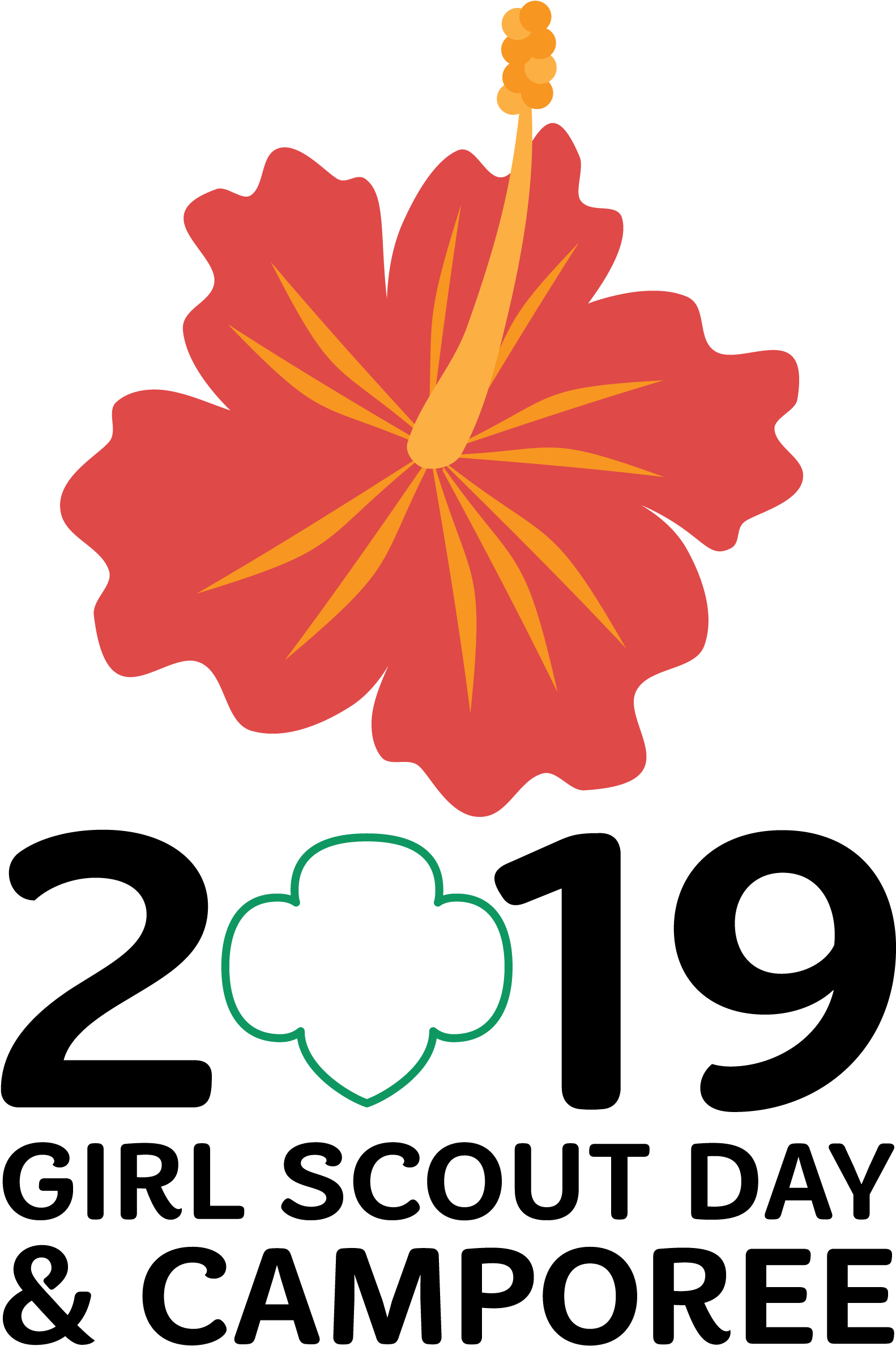 Girl Scout Day At The Great Escape - Graphic Design (2514x2657), Png Download