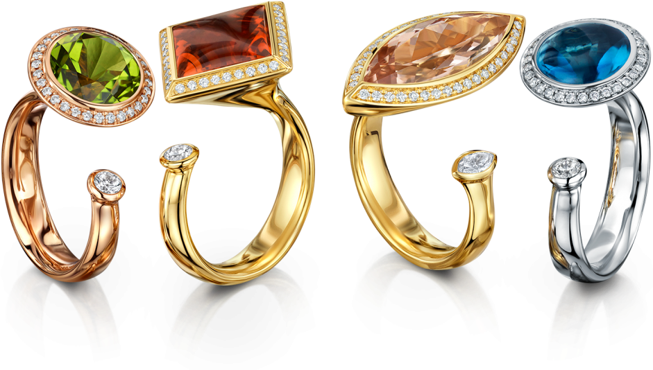 Cocktail Rings - Body Jewelry (1024x565), Png Download