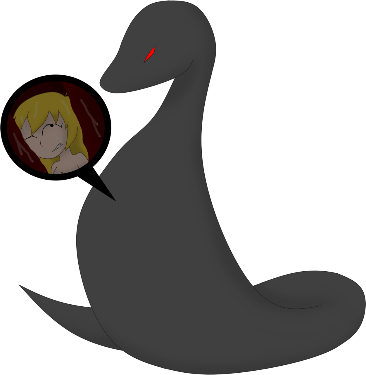 Yang Xiao Long Rwby Vore Snake - Jungle Book Vore Snake (1280x1302), Png Download