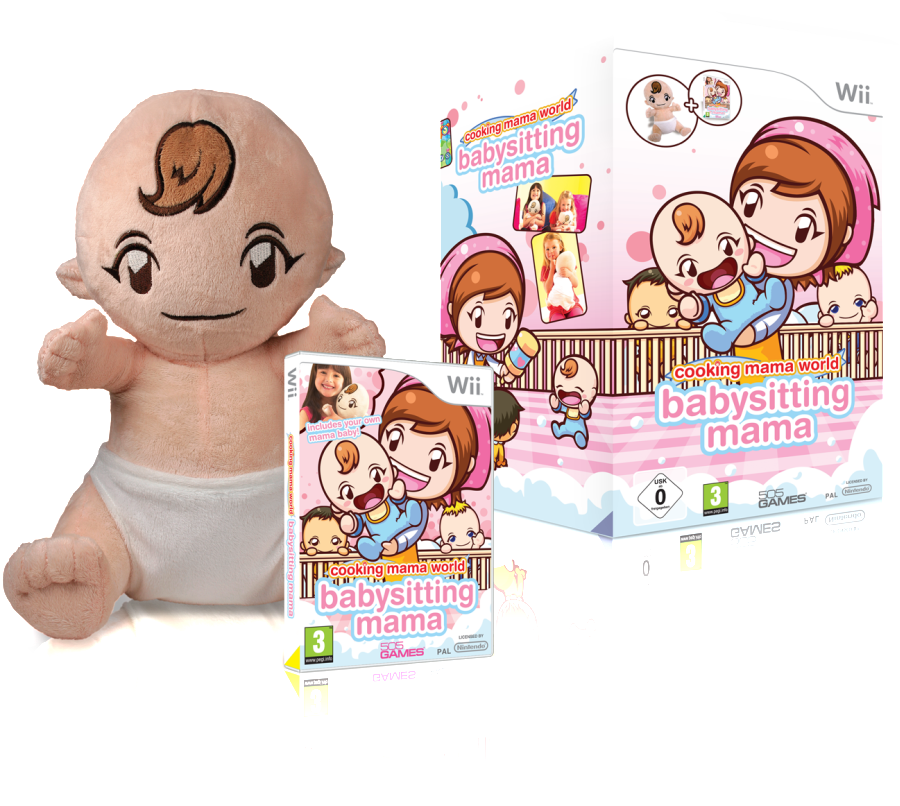 Mama Babysitting - Cooking Mama Babysitting (1024x910), Png Download